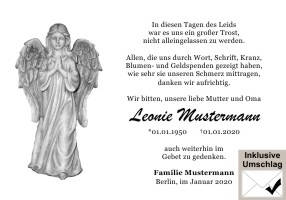 Danksagungen Trauer
