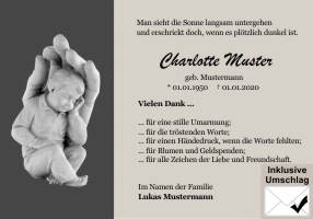 Danksagungen Trauer