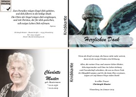 Danksagungen Trauer