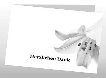 Danksagungen Trauer