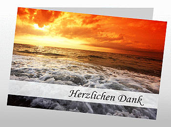 Danksagungen Trauer