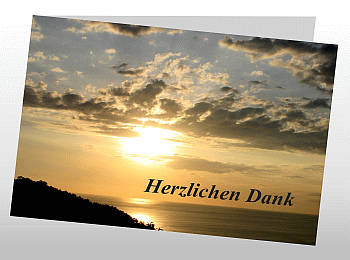 Danksagungen Trauer