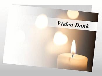 Danksagungen Trauer