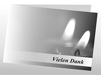 Danksagungen Trauer