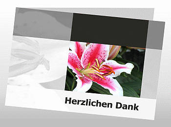 Danksagungen Trauer