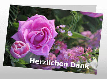 Danksagungen Trauer