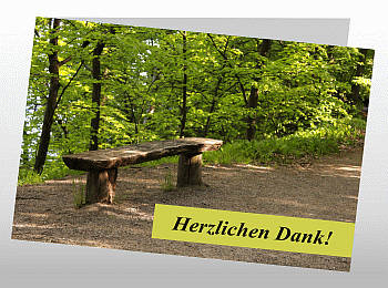 Danksagungen Trauer