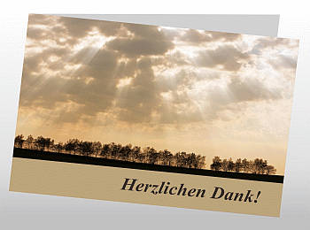 Danksagungen Trauer