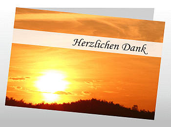 Danksagungen Trauer