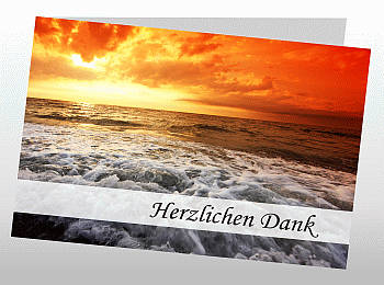 Danksagungen Trauer
