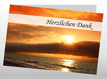 Danksagungen Trauer