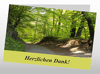 Danksagungen Trauer