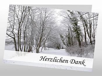 Danksagungen Trauer