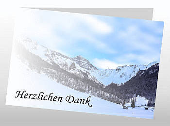 Danksagungen Trauer